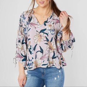 O'Neill Barbados Floral Top size small